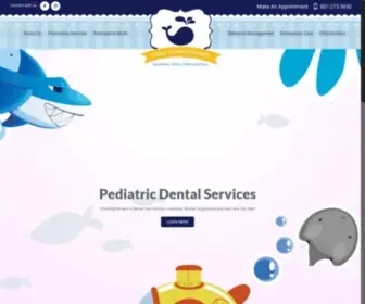 WalkerpediatriCDentistry.com(Pediatric Dentistry Office in Salt Lake City) Screenshot