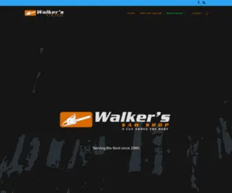 Walkerssawshop.com(Walker's Saw Shop LTD) Screenshot