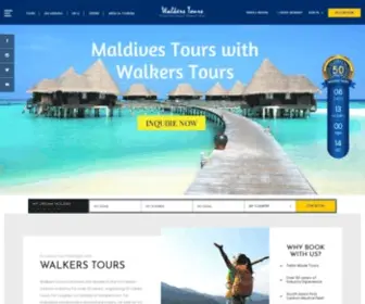 Walkerstours.com(Sri Lanka Tours) Screenshot