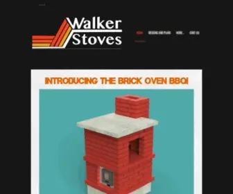 Walkerstoves.com(Walker Stoves Home) Screenshot