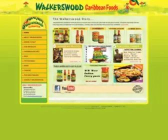 Walkerswood.com(Walkerswood Caribbean Foods) Screenshot