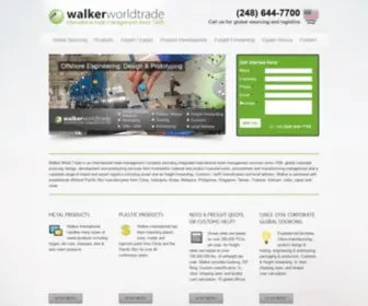 WalkerWorldtrade.com(Walker World Trade) Screenshot