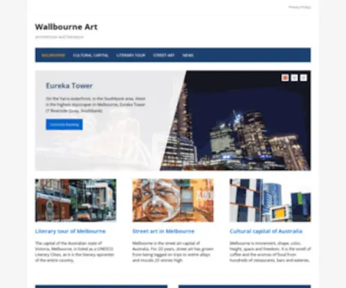 Walkingmelbourne.com(Wallbourne Art) Screenshot