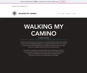 Walkingmycamino.com(Walking the El Camino de Santiago de Compostela in Spain by a Filipino) Screenshot