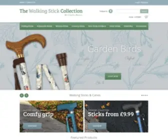 Walkingstickcollection.com(Walking Sticks) Screenshot