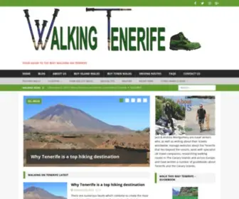 Walkingtenerife.co.uk(Walking Tenerife) Screenshot