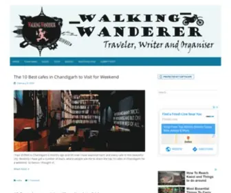 Walkingwanderer.com(Walking wanderer) Screenshot