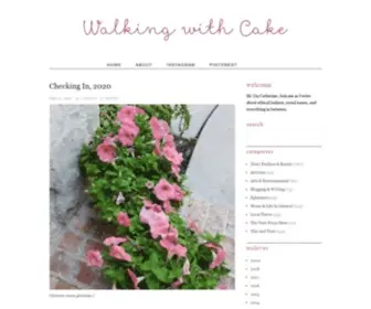 Walkingwithcake.com(Walking with Cake) Screenshot