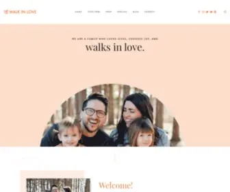 Walkinlove.com(We are a family) Screenshot
