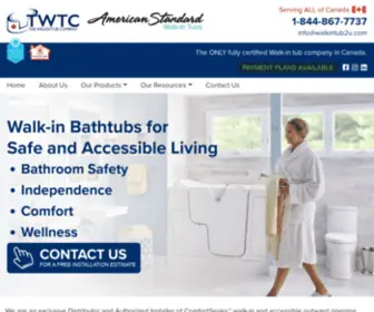 Walkintub2U.com(The Walkin Tub Company) Screenshot
