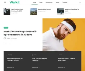Walkit.com(Walking) Screenshot