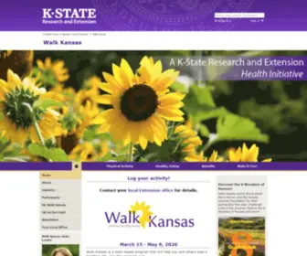 Walkkansas.org(Walk Kansas) Screenshot