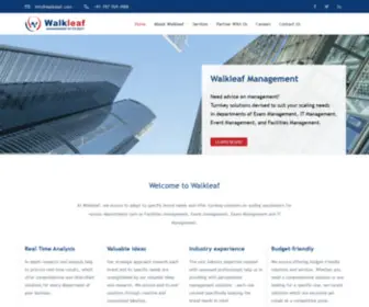 Walkleaf.com(Walkleaf) Screenshot