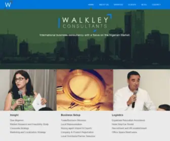 Walkleyconsultants.com(Walkley consultants) Screenshot