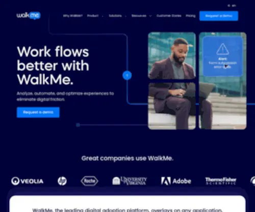 Walkme.com(Digital Adoption Platform) Screenshot