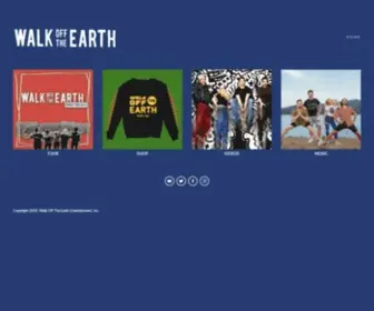 Walkofftheearth.com(The Official Website of Walk Off The Earth) Screenshot