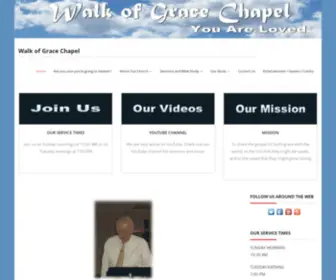 Walkofgrace.com(Walk of Grace Chapel) Screenshot