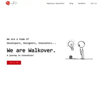 Walkover.in(A design and tech startup for startups) Screenshot