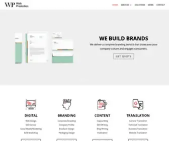 Walkproduction.com(Walk Production) Screenshot