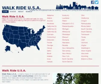 Walkrideusa.com(Walk Ride U.S.A) Screenshot