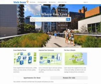 Walkscore.com(Find Apartments for Rent and Rentals) Screenshot