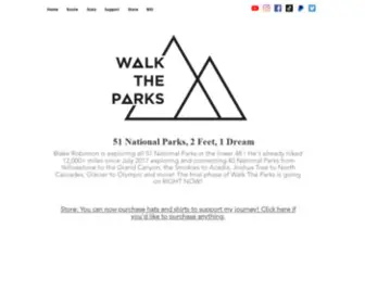 Walktheparks.com(Home) Screenshot