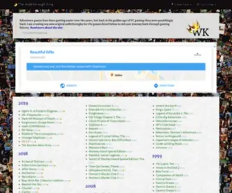 Walkthroughking.com(The Walkthrough King) Screenshot