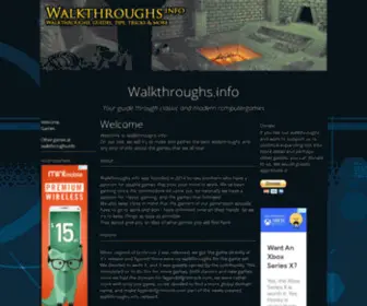 Walkthroughs.info(Walkthroughs info) Screenshot