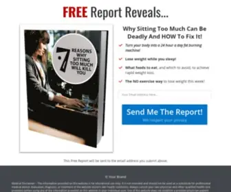 Walktoloseweight.com(FREE KETO REPORT) Screenshot