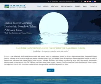 Walkwatertalent.com(WalkWater Talent Advisors) Screenshot