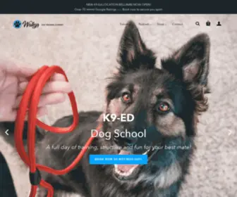 Walkys.com.au(Walkys Dog Training Academy) Screenshot