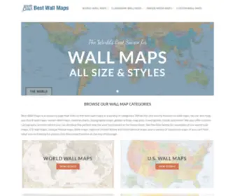 Wall-Maps.com(Wall Maps) Screenshot