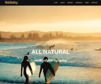 Wallabyfoods.com(Byron Bay) Screenshot