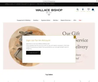 Wallacebishop.com.au(Wallace Bishop Jewellers) Screenshot