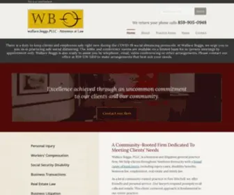 Wallaceboggs.com(Fort Mitchell Law Firm) Screenshot