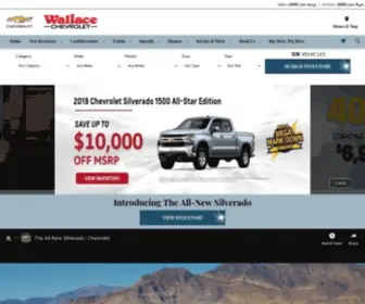 Wallacechevrolet.com Screenshot