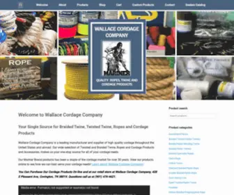 Wallacecordage.com(Wallacecordage) Screenshot