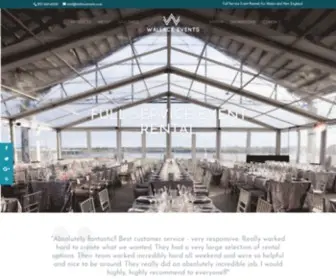 Wallaceevents.com(Wallace Events) Screenshot