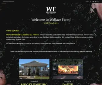 Wallacefarmproducts.com(Wallace Farm Products) Screenshot