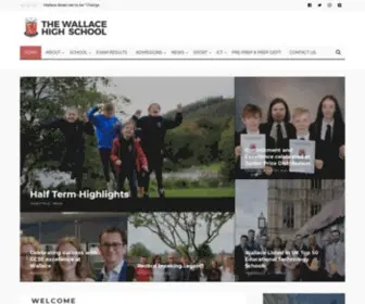 Wallacehigh.org(The Wallace High School) Screenshot
