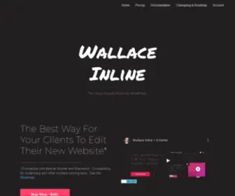 Wallaceinline.com(Wallace Inline) Screenshot