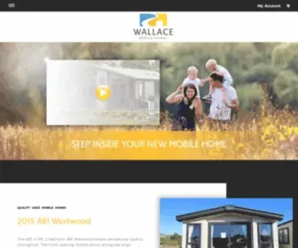 Wallacemobilehomes.com(Wallace Mobile Homes) Screenshot