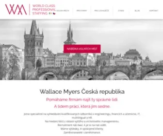 Wallacemyers.cz(Wallace) Screenshot