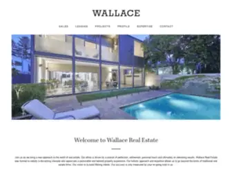Wallacerealestate.com.au(Wallace Real Estate) Screenshot