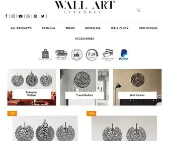 Wallartistanbul.com(Wall Art İstanbul) Screenshot