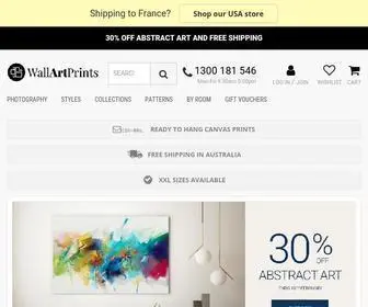 Wallartprints.com.au(Wall Art) Screenshot