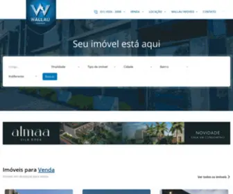 Wallauimoveis.com.br(Wallau Imóveis) Screenshot