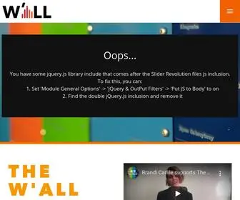 Wallaustin.com(The W'ALL) Screenshot