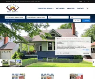 Wallawallarealestate.com(Walla Walla Real Estate and FSBO) Screenshot