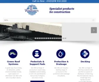 Wallbarn.com(Specialist Construction Products) Screenshot